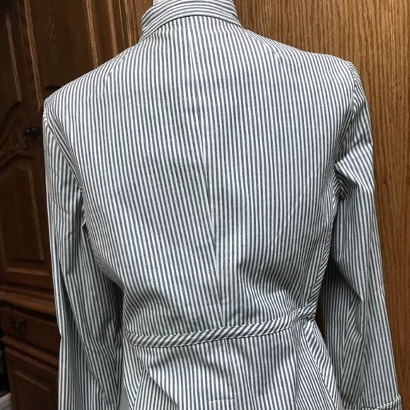 Designer Willi Smith Vintage Ladies Pinstripe Blazer NWOT Size 8 - Picture 5 of 12